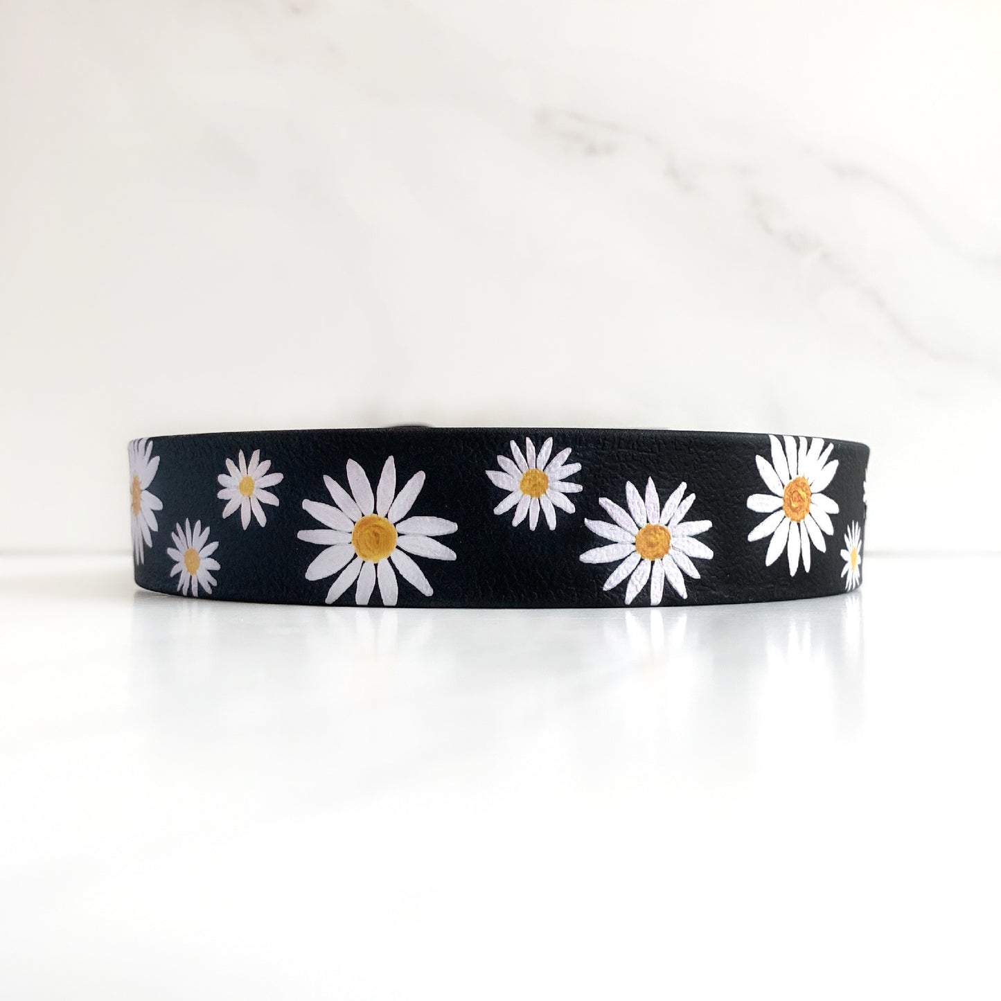 Daisies on Black | Ready To Ship